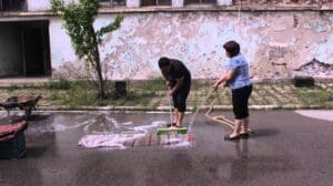 Teppichreinigung Zeitraffer