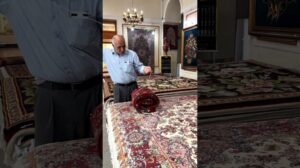 Turkmenischer Teppich, richtige Verpackung von Handgewebten Teppichen. 5