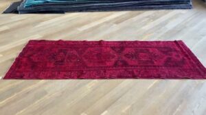 Vintage Teppich rot 15284