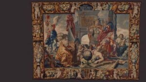 Wandteppich 'Die 7 Freien Künste', ein echtes Meisterwerk der Museen Brügge