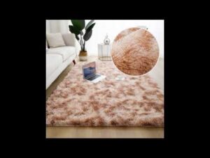 Weicher Teppich für das Wohnzimmer, plüschiger Teppich