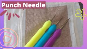 Wie man den Stoff für das Sticken mit der Punch Needle - Magische Nadel auswählt