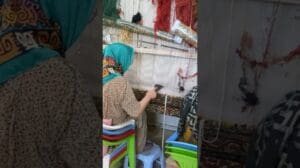 Workshop zur Teppichproduktion in Suleiman #KurdistanTeppich #Teppich #handgewebterTeppich #Teppich #iranischerTeppich