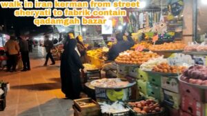 Zu Fuß von Sheryati zum Fabrikcontainermarkt Qadamgah #iran #kerman #laufen #iranlauf
