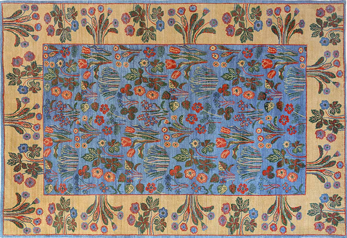 Perserteppich Farahan 200 x 300 cm Schurwolle handgeknüpft