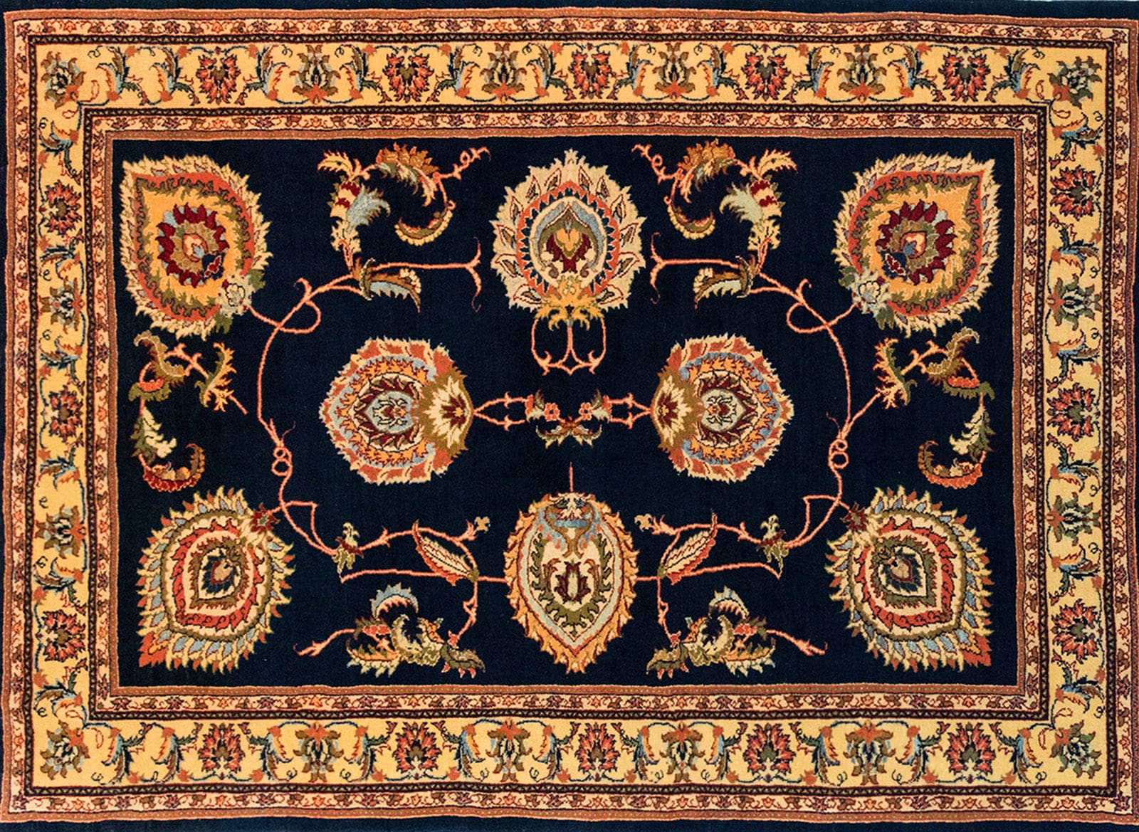 Perserteppich Farahan Carpet Model Nodeh 200 x 300 cm Schurwolle handgeknüpft