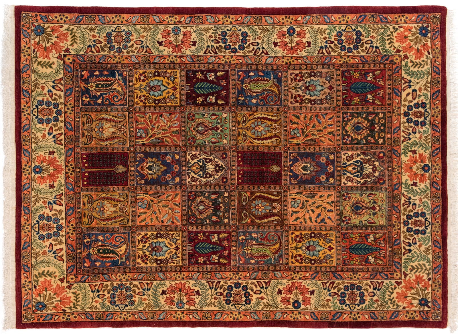 Perserteppich Farahan Model Moshkan 200 x 300 cm Schurwolle handgeknüpft