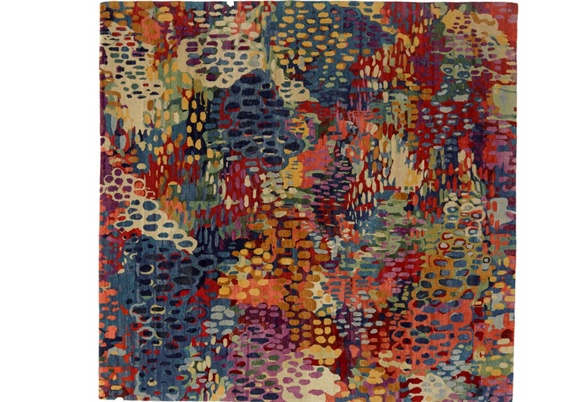 Perserteppich Miran 200 x 300 cm Schurwolle handgeknüpft rosa