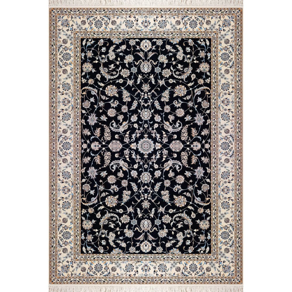 Perserteppich Nain 205 x 300 cm Schurwolle & Seide handgeknüpft