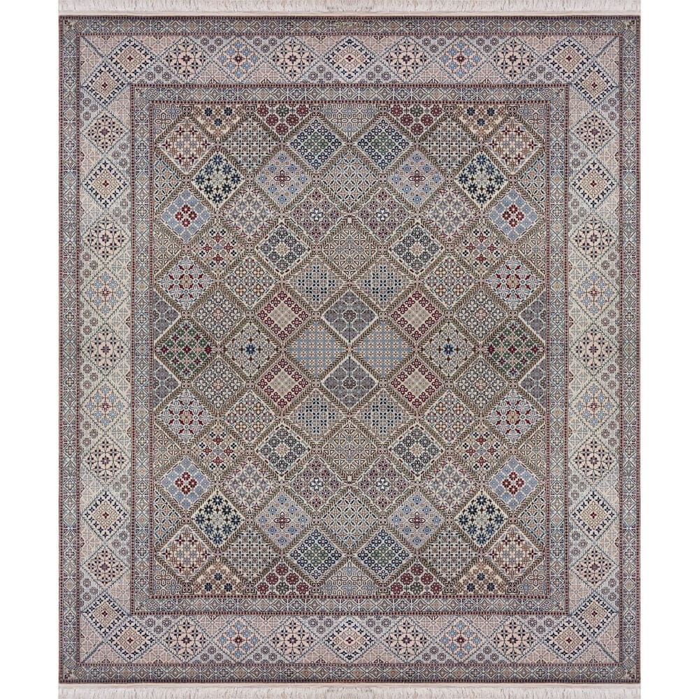 Perserteppich Nain 6 La 250 x 300 cm Schurwolle & Seide handgeknüpft