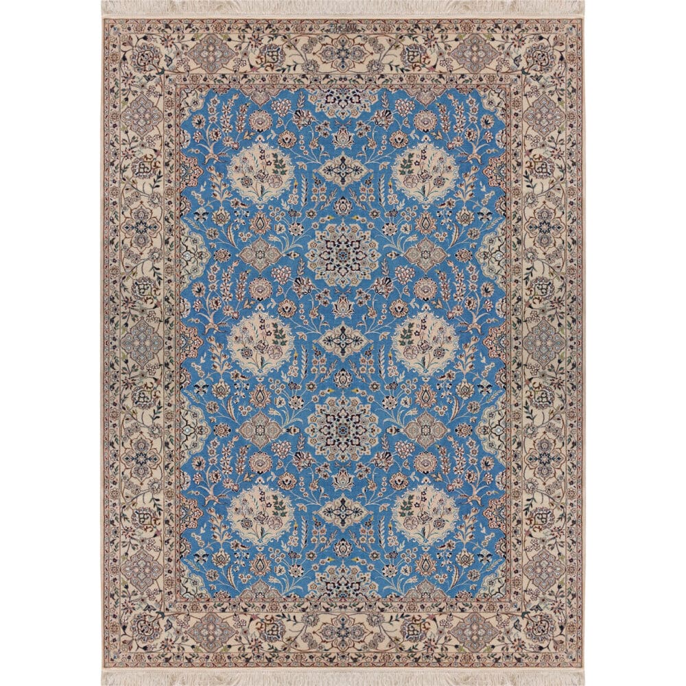 Perserteppich Nain 6La 170 x 245 cm Wolle & Seide handgeknüpft