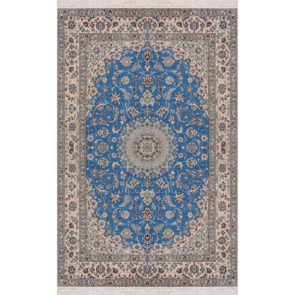 Perserteppich Nain 6La 180 x 245 cm Wolle & Seide handgeknüpft