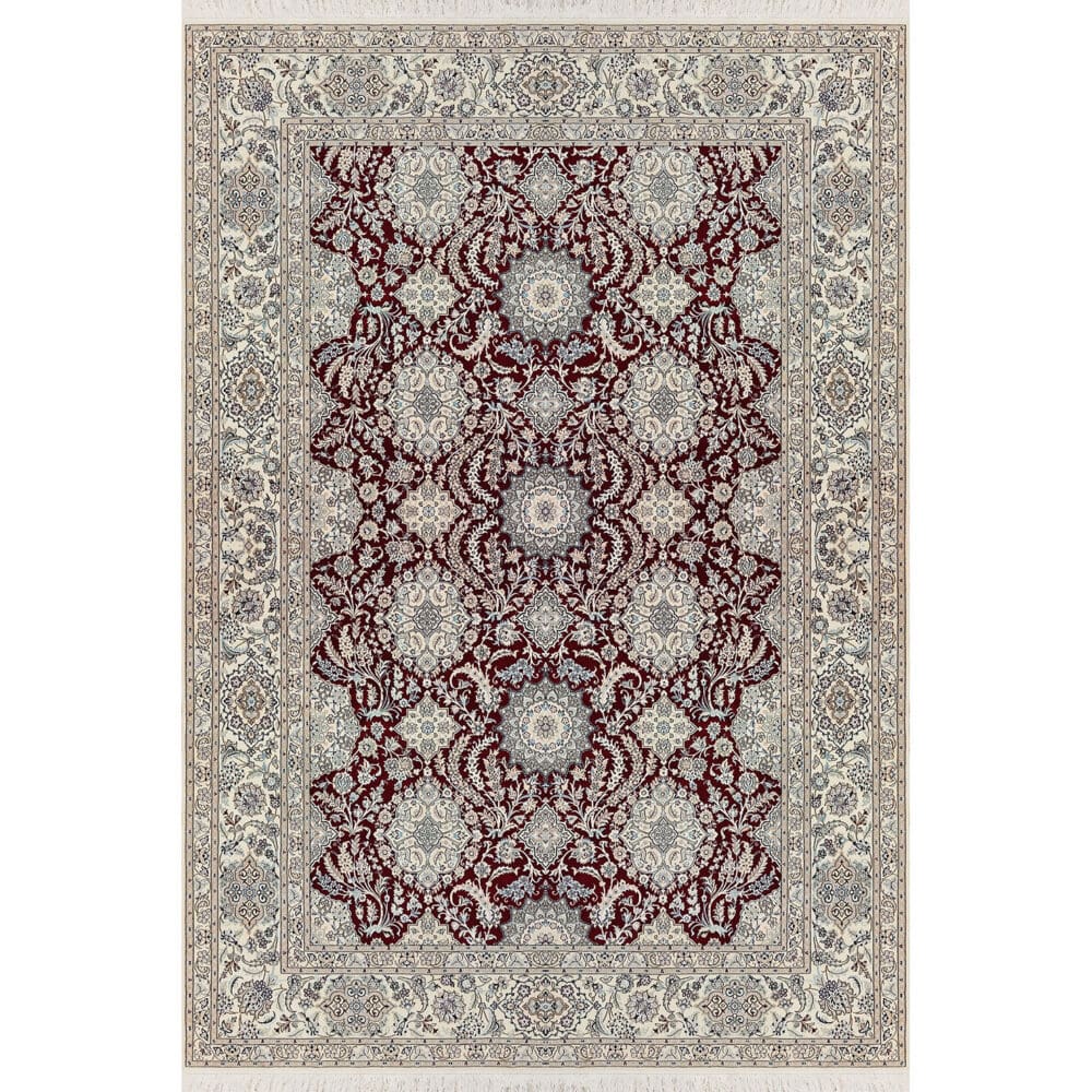 Perserteppich Nain 6La 205 x 305 cm Schurwolle & Seide handgeknüpft