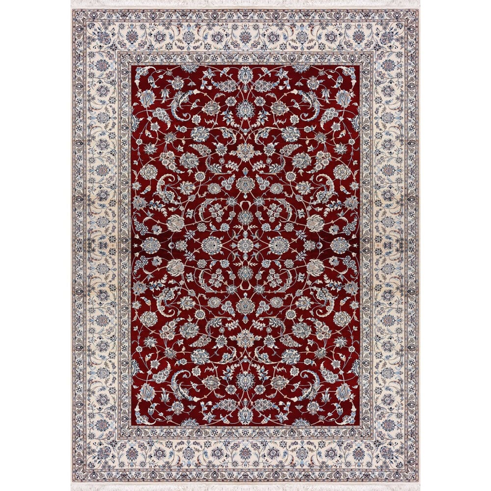 Perserteppich Nain 6La 258 x 358 cm Wolle & Seide handgeknüpft