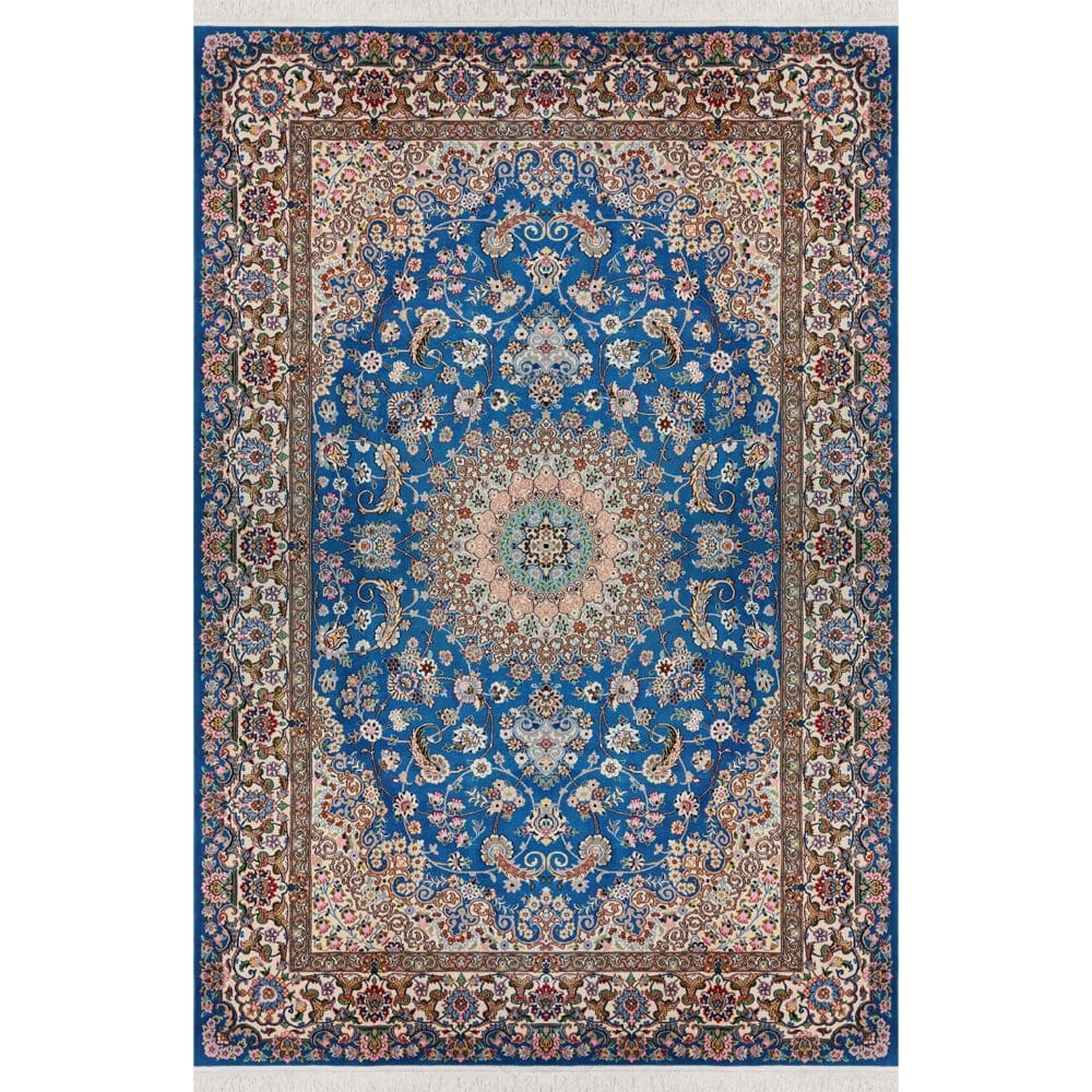 Perserteppich Nain 9La 305 x 205 cm Schurwolle & Seide handgeknüpft