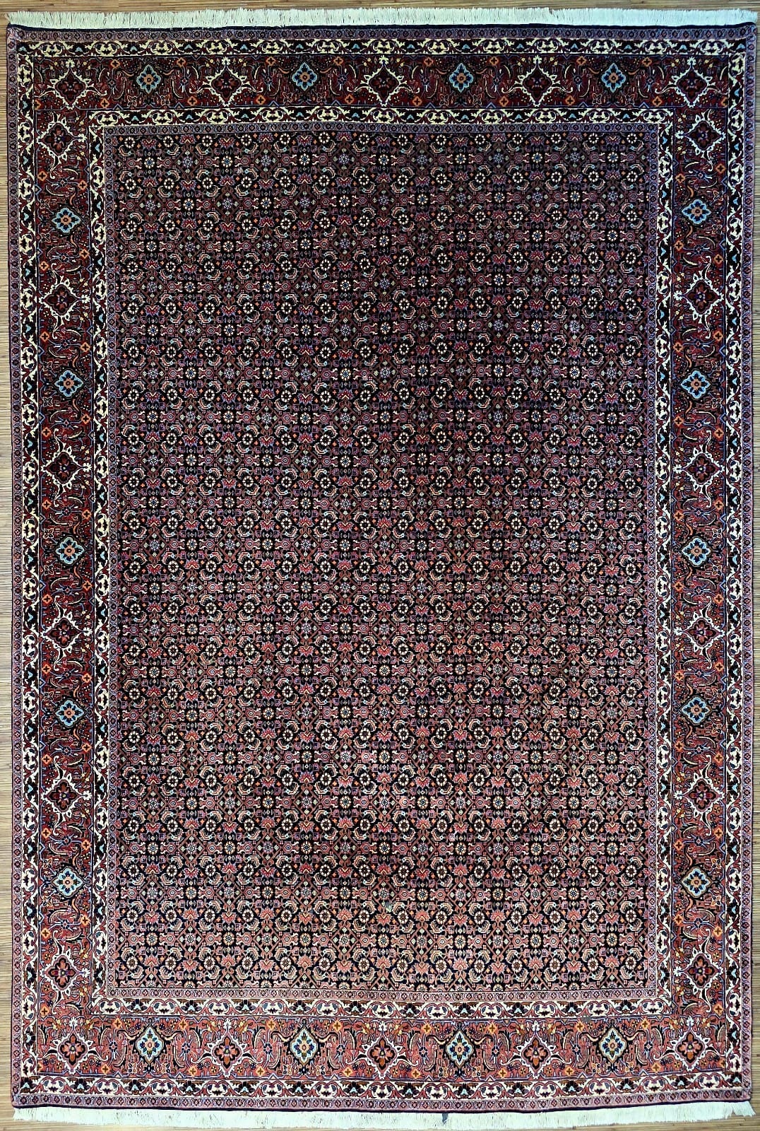 Persischer Bidjar 299 x 202 cm Schurwolle handgeknüpft hochwertig H1