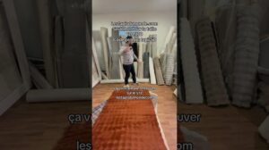 „25€ der Teppich 120/170 auf Lestapisdumonde.com Promo-Code: tapis50 oder auf dem Markt von Porte de Montreuil“