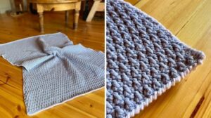 „Alpenstich Teppich / Decke häkeln: Anleitung für Anfänger“