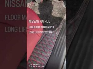 „Bodenmatte für NISSAN PATROL mit Teppich verleiht Ihrem Auto ein luxuriöses Aussehen und mehr Schutz“