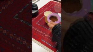 „Büromatte 'Al-Sadu' von meinen Teppichen 🤩“