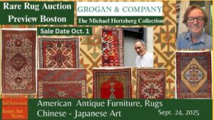 „Grogan und Company Seltene Teppiche Die Michael Hertzberg Sammlung 1. Oktober“