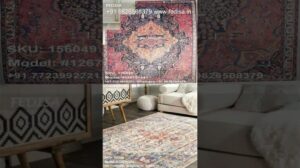 „Regionale Teppich Balkon Rasen Teppich Gewebter Jute Teppich Blumenmuster Teppich Rundteppich“