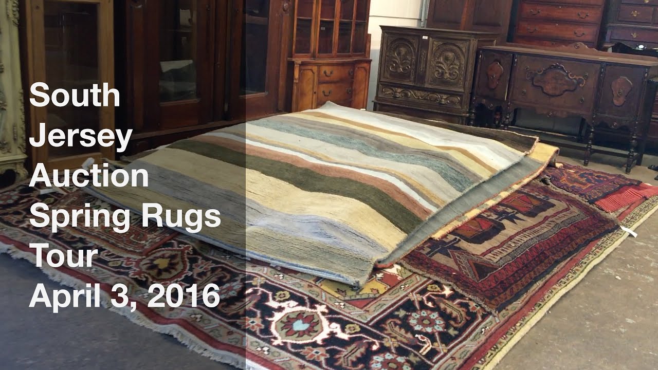 „Teppich-Tour am 3. April 2016 - Auktion in Süd-Jersey“