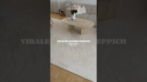 „Welchen Teppich findet ihr besser? Mit Muster oder ohne?☁️“