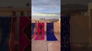 „Wie dekoriert man seinen Flur? Mit einem einzigartigen Berberteppich!“