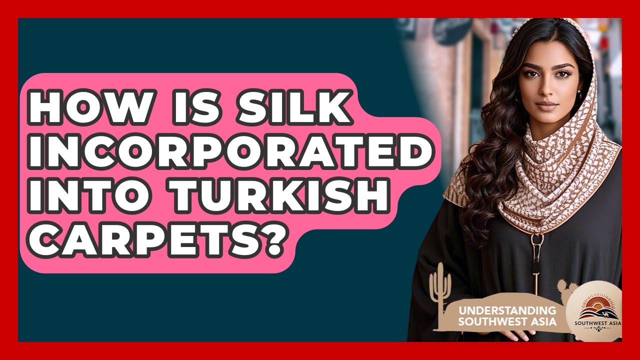 „Wie wird Seide in türkische Teppiche eingearbeitet? - Das Verständnis für Südwestasien“
