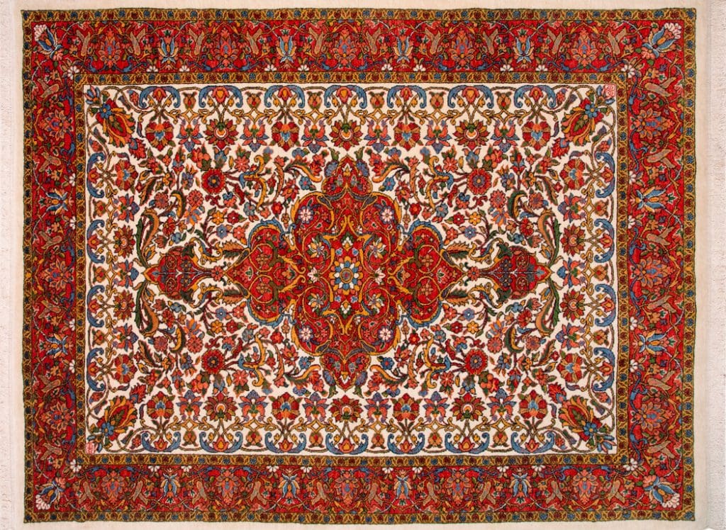 Perserteppich Farahan Carpet 200 x 300 cm Schurwolle handgeknüpft