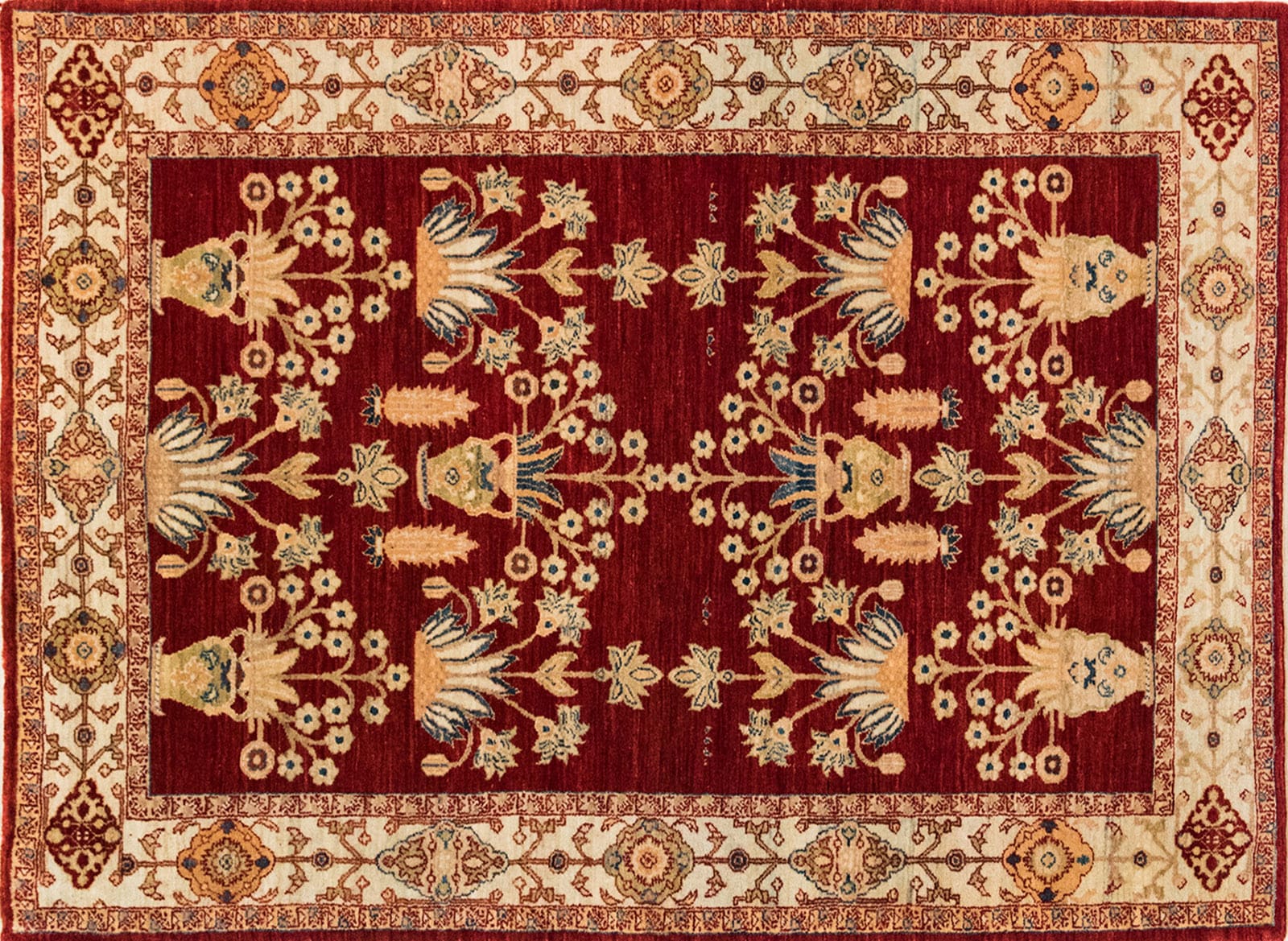 Perserteppich Farahan Model Kesheh 200 x 300 cm Schurwolle handgeknüpft