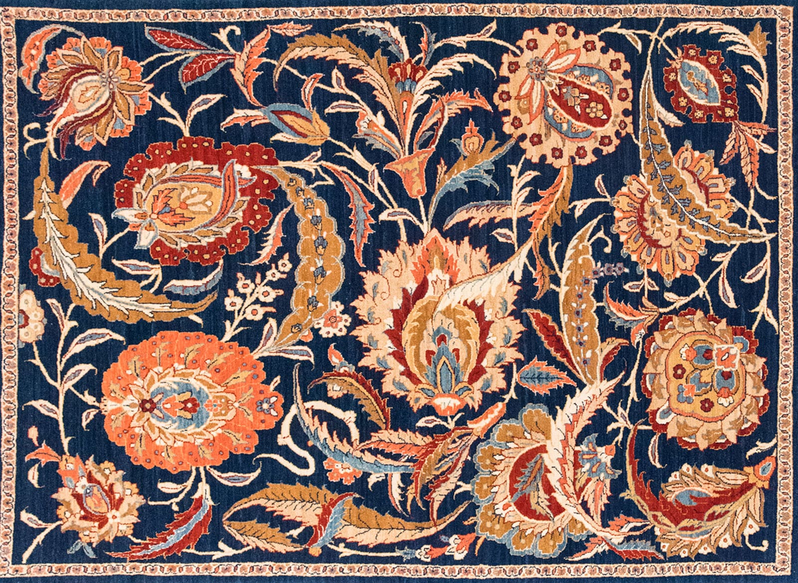 Perserteppich Farahan Yasavol 200 x 300 cm Schurwolle handgeknüpft