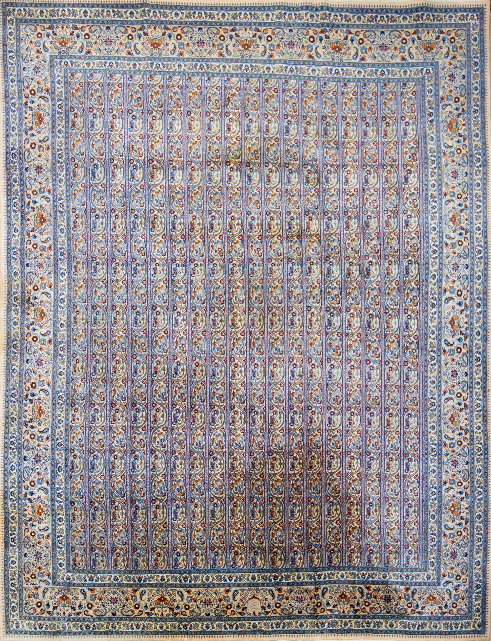 (Verkauft) 347×250cm Handgeknüpfter Birjand Perserteppich 560000/Qm Ali Ghanbari W1(#446)