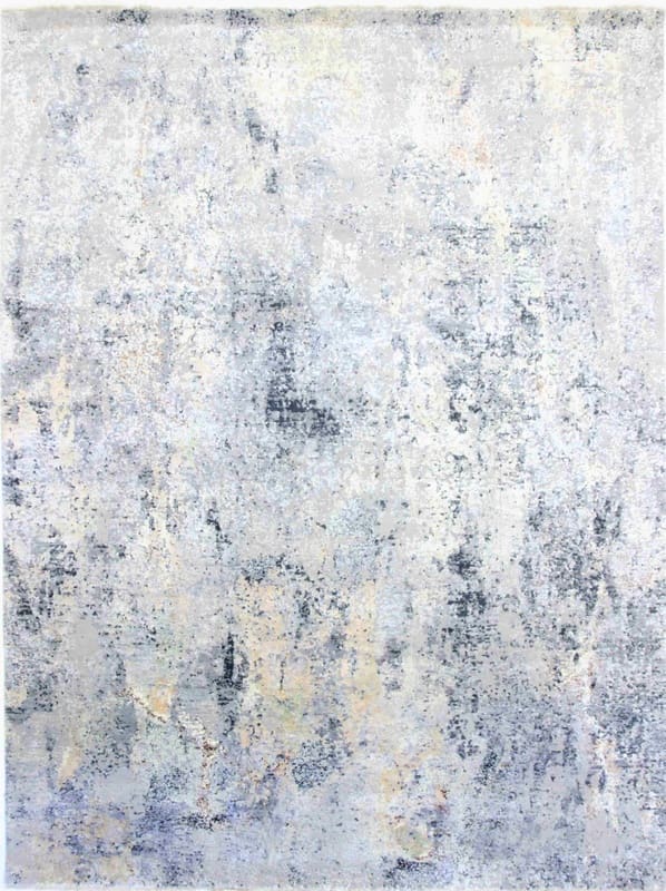 Orientteppich Indien 366 x 275 cm Wolle & Viskose handgeknüpft