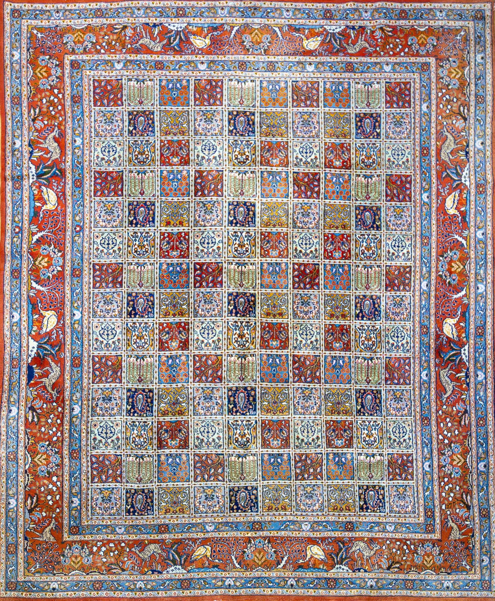 Perserteppiche & Orientteppiche Standorte: Wien | Hamburg | Dubai | New York | Los Angeles | Teheran Herkunft unserer Teppiche: Täbriz | Isfahan | Ghom | Kashan | Nain | Kerman | Hamadan | Sarough (Farahan) | Qashqai | Mashhad Seit 1876 5. Generation der Familie FARAHANI Kostenloser Versand in Europa Schnelle Lieferung in die USA (Visit our US Store!) Weltweite Lieferung auf Anfrage 14 Tage Rückgaberecht Original, Handarbeit, Nachhaltig Zertifikate auf Wunsch