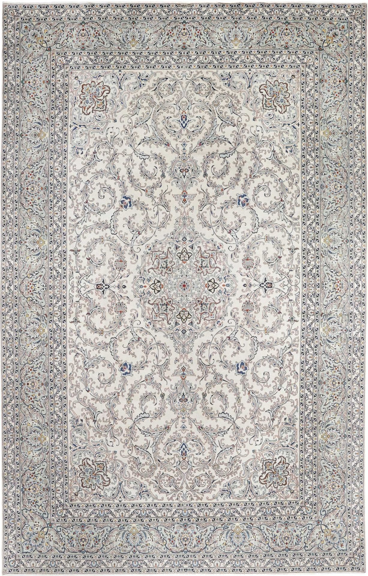 Perserteppich Kashan 335 x 531 cm Schurwolle handgeknüpft hochwertig H1