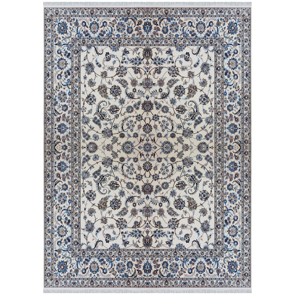 Perserteppich Nain 260 x 360 cm Wolle & Seide handgeknüpft afshan