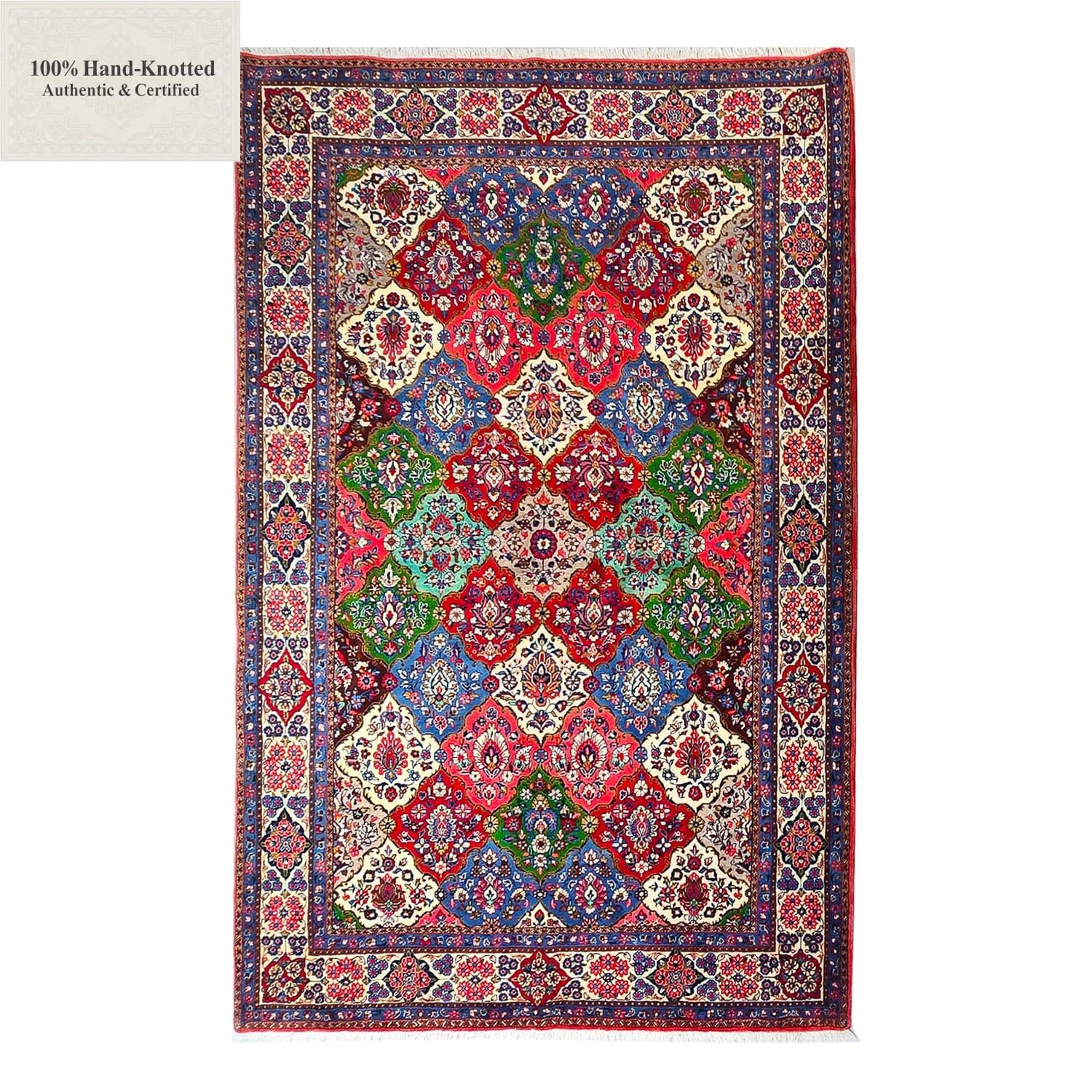 Perserteppich Sarough 300 x 200 cm handgeknüpft