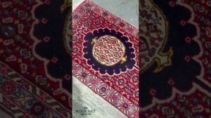 1'10 x 8'6 Bijar Persischer Läufer