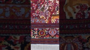 Antiker Isfahan-Teppich - Spätes 19. Jahrhundert