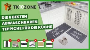 Die 6 besten waschbaren Teppiche für die Küche