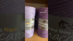 Bavlnenschnüre Abigail sind hochwertige Schnüre. Geeignet zur Herstellung von Körben, Teppichen, Handtaschen, Poufs ...