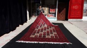 Der 7×10 Rote Bakhtiari-Teppich: Ein Zeugnis persischer Handwerkskunst