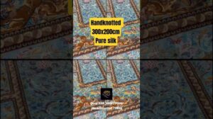 #Farshchian #qomsilkcarpet #seidenteppich #teppichbazar #luxus #kunstundhandwerk #kunst #seidenteppich #seide