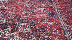 Galerie antiker persischer Bakhtiari Teppich in Zimmergröße