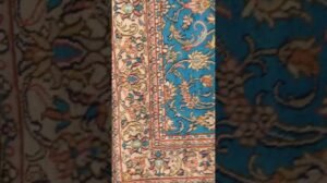 Kashan Reine Seide auf Seide Teppich