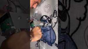 Komplette Herstellung eines Teppichs