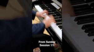 Kurzer Teil von Musism SundaySession 11 - Vollversion auf unserem YouTube-Kanal #piano #studiolife