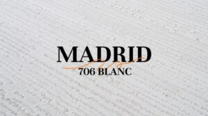Moderner Teppich MADRID 706 - Weiß